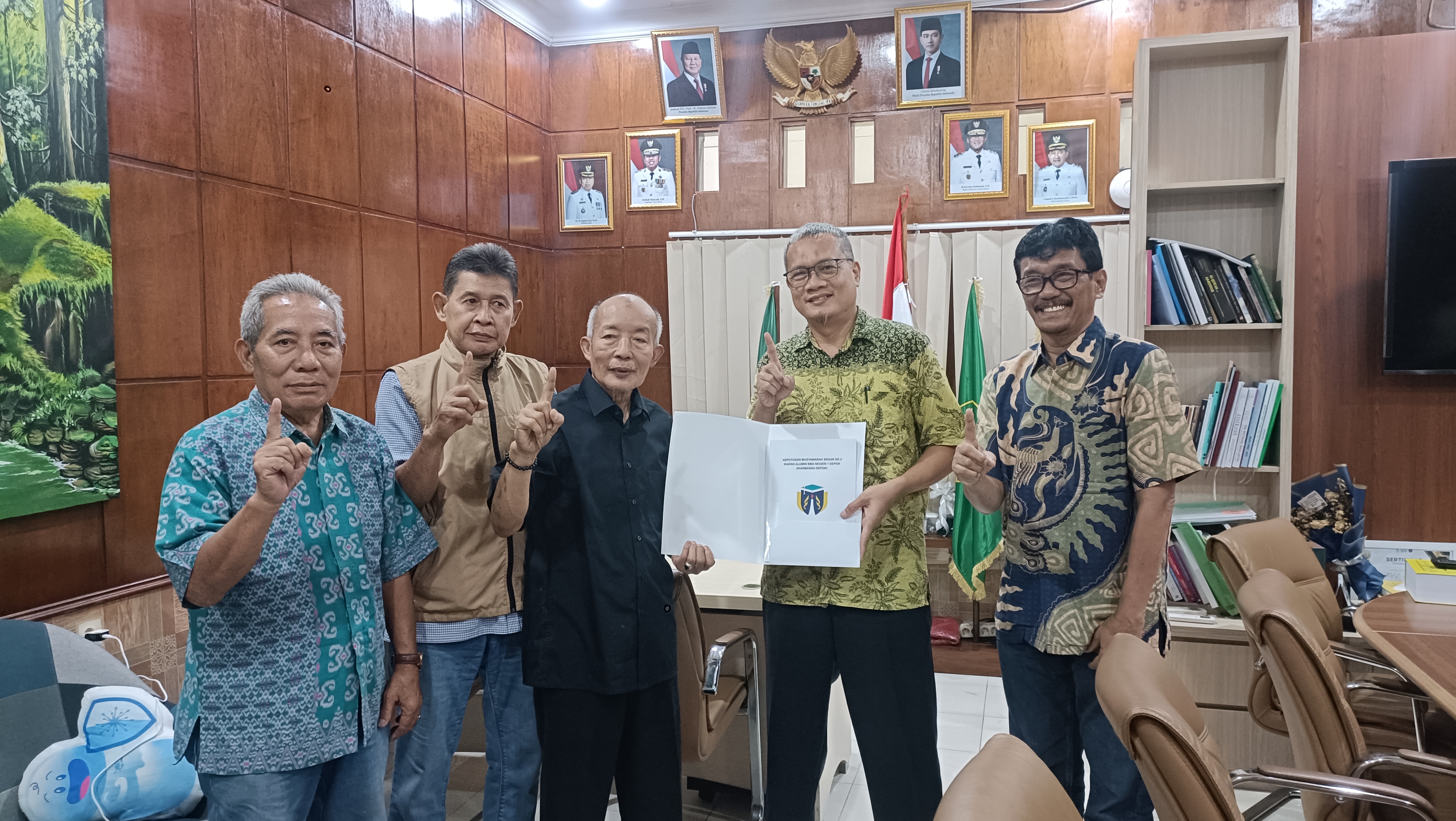 Kepengurusan Baru IKASMANSA Depok